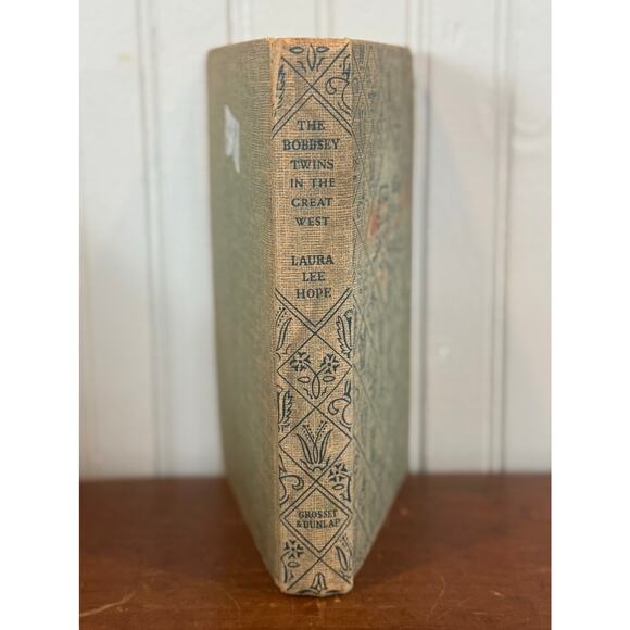 Vintage Bobbsey Twins in the Great West Book by Laura Lee Hope - Picture 1 of 6